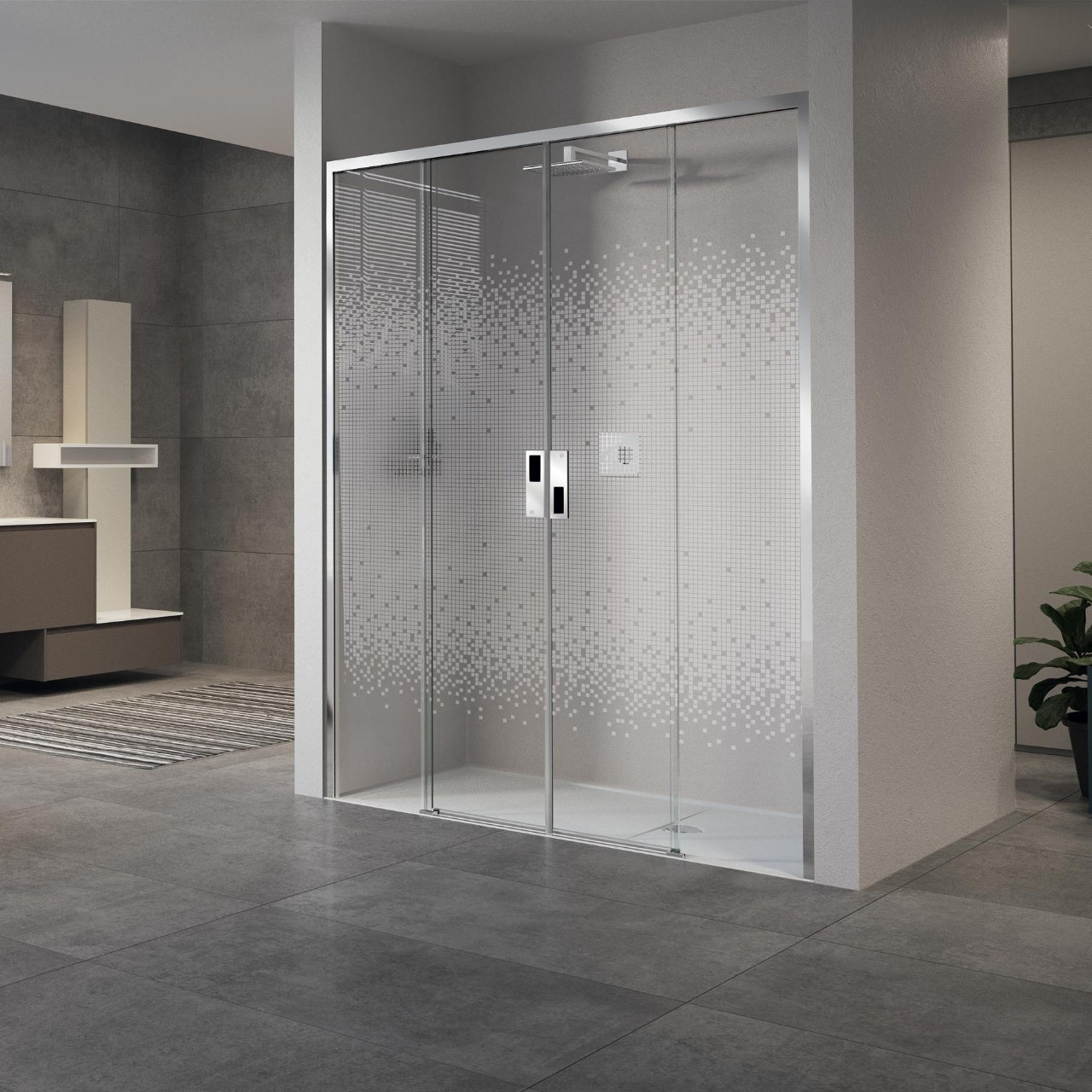 Shower enclosures Opera 2A Novellini