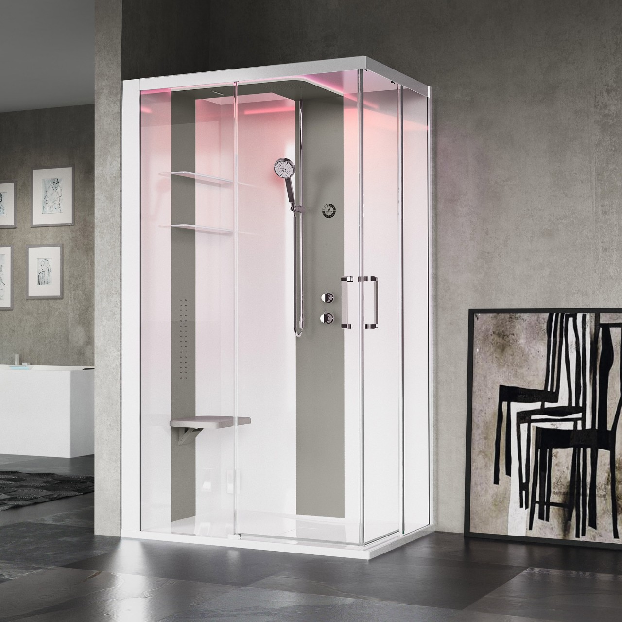Cabine Doccia Skill A120X80 Novellini cabine-doccia-skill-a120x80-novellini