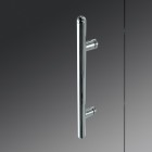 Chromed metal handles