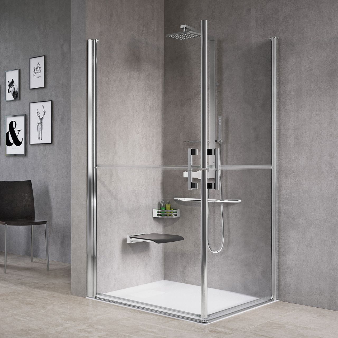 Parois de douche Free 1 2G Novellini