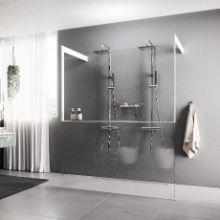 Shower spaces - Kuadra HF Frame