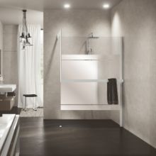 Shower spaces - Kuadra H Frame Spy/Mirror