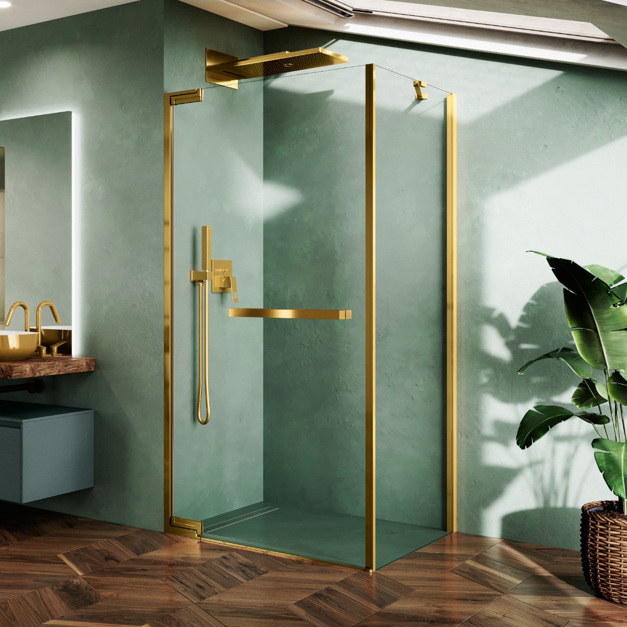 Douchewanden N180 G+F - Novellini