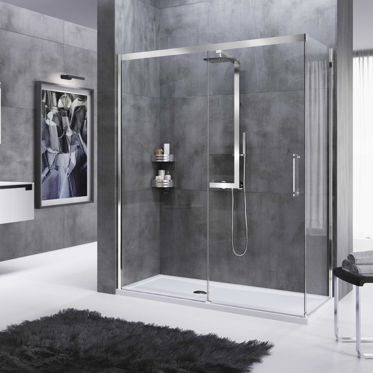 Shower enclosures Rose Rosse PH+FH Novellini