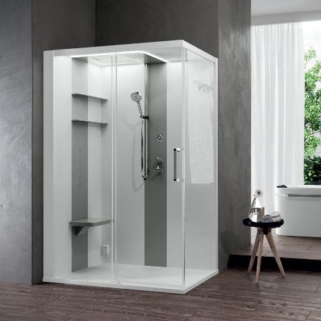 Shower cubicles - Skill 2P140X80