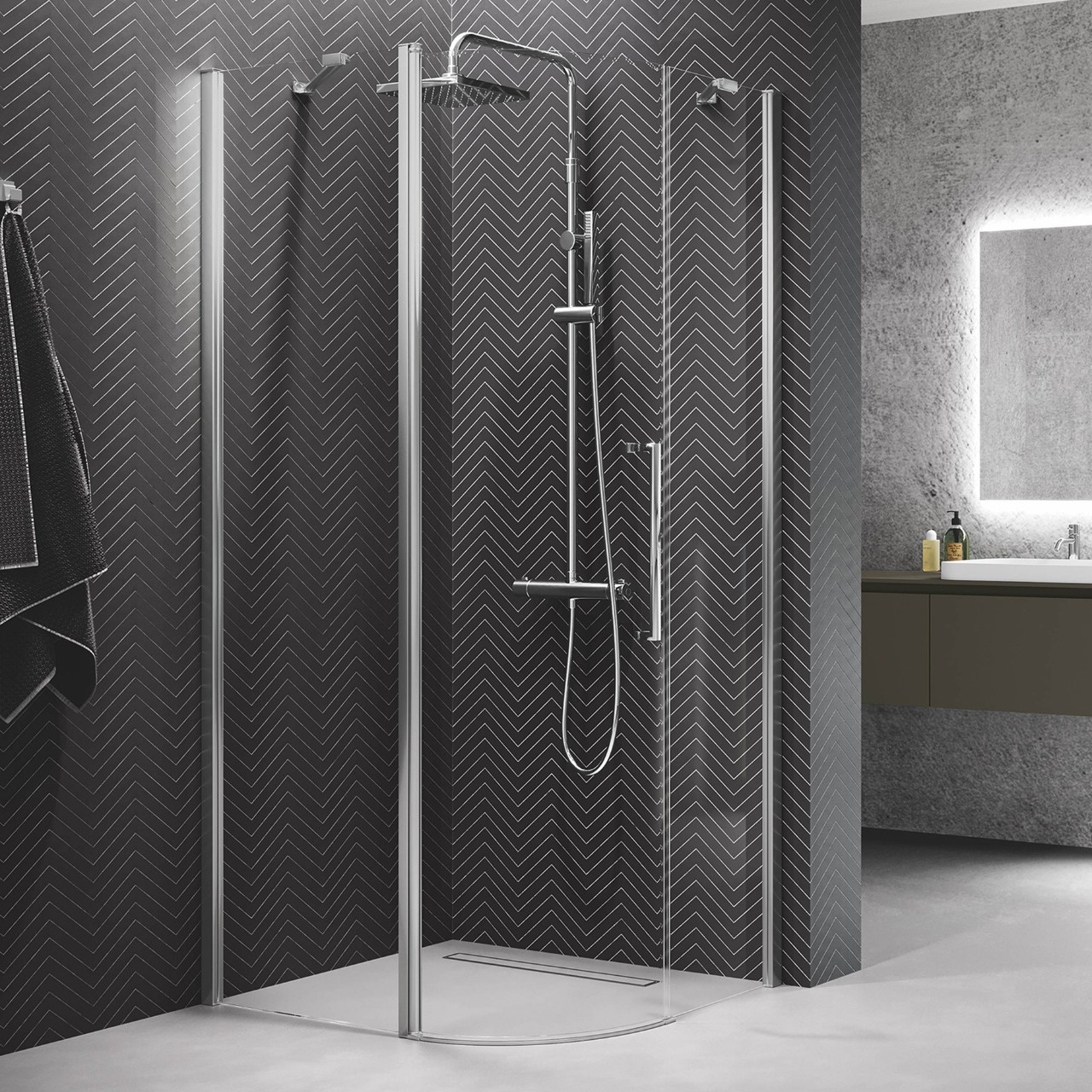 Shower enclosures Young R Novellini